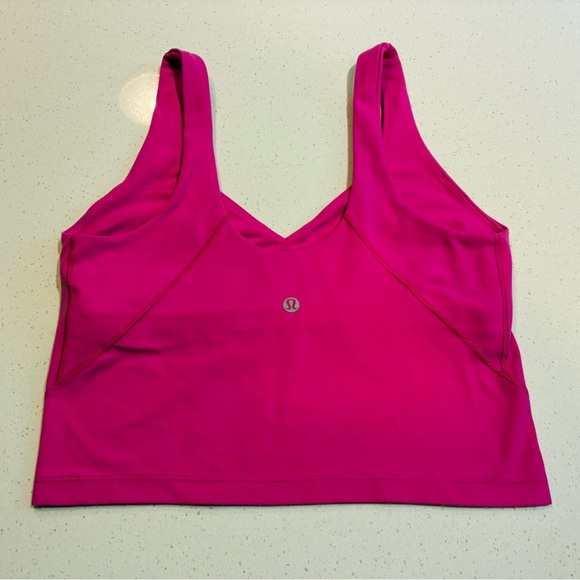 Lululemon Align Tank Top in Sonic Pink Size 8 - Picture 5 of 7